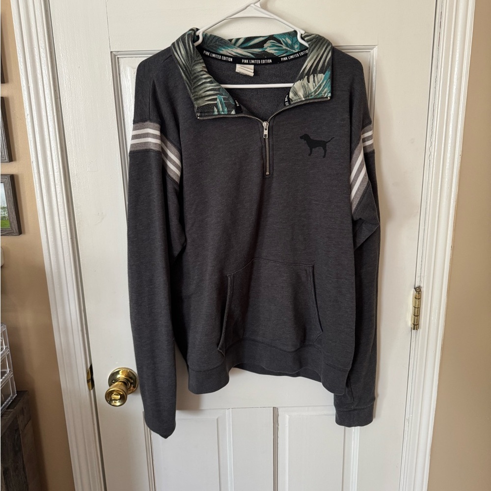 Victoria’s Secret PINK Size Large Limited Edition Quarter Zip